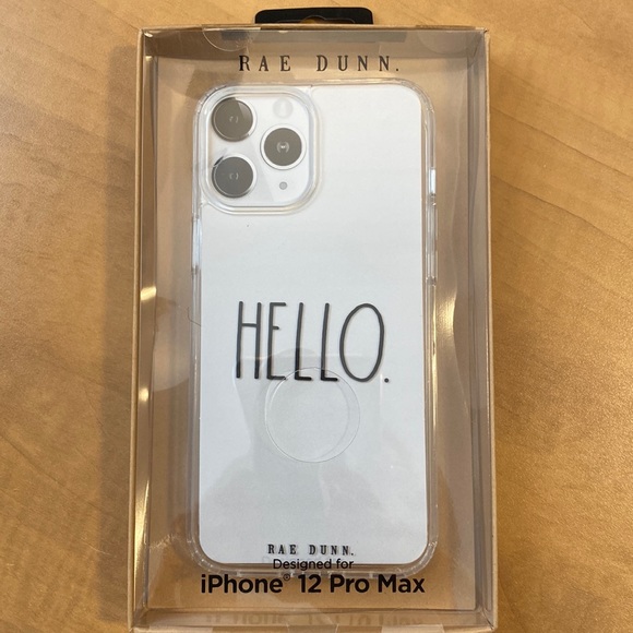 RAE DUNN  iPhone 12 Pro Max case - Picture 1 of 2